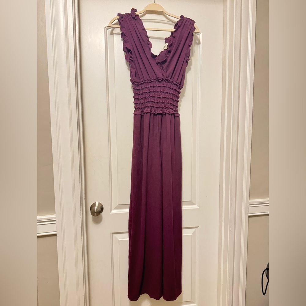 Max Studio Plum Maxi Dress